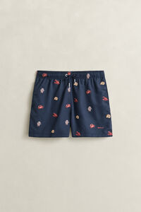 Lobster Embroidered Swim Shorts