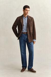 Gingham Linen Blend Shirt