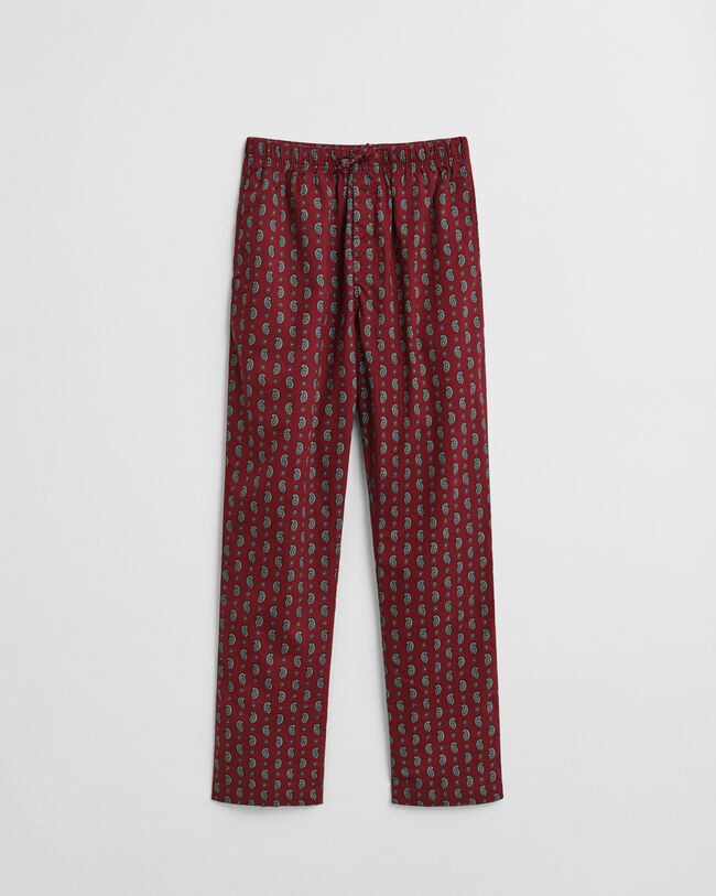 Paisley Print Flannel Pajama Pants
