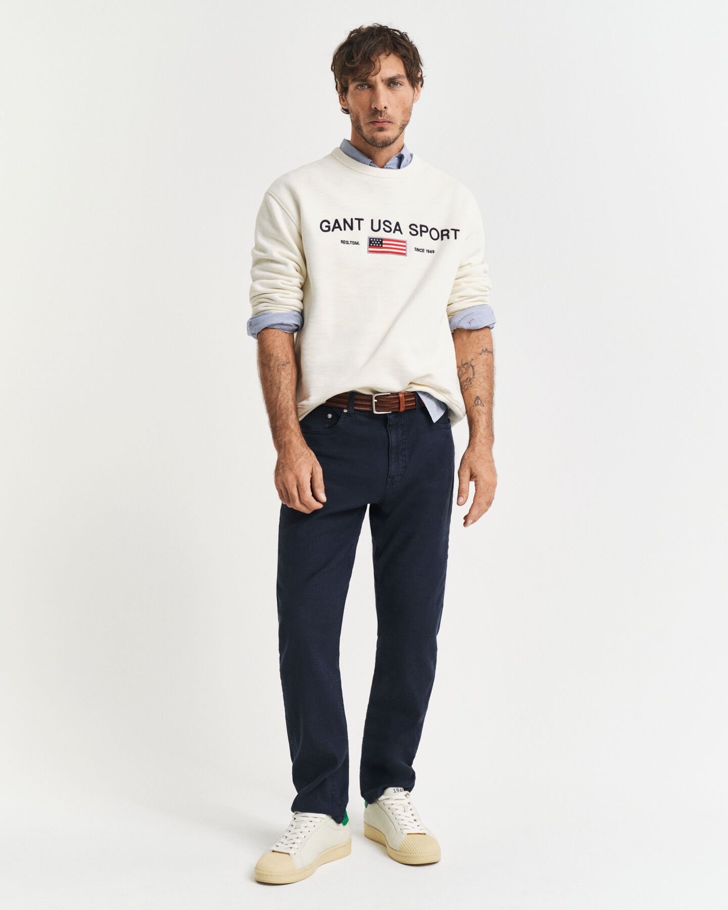 Regular Fit Cotton Linen Jeans