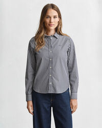 Regular Fit Classic Striped Poplin Shirt