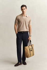 Sunfaded Polo Sweater