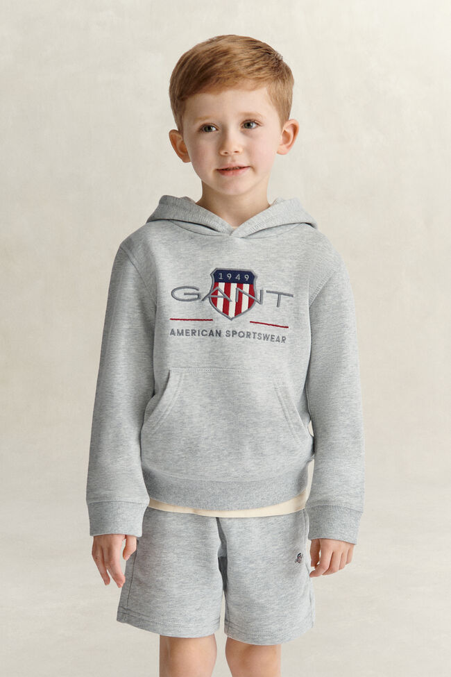 Kids Archive Shield Hoodie