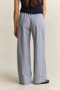 Striped Poplin Pants