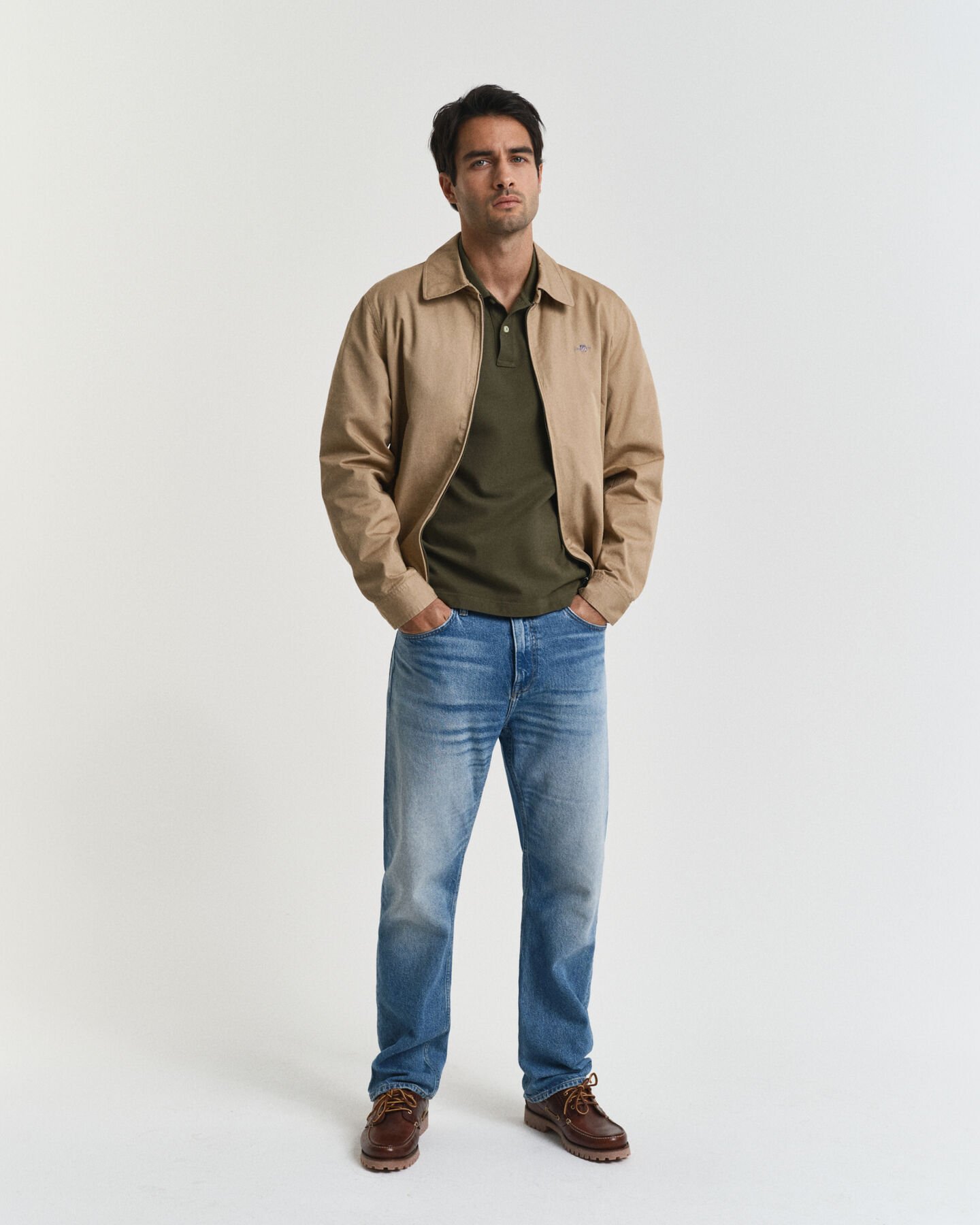 Regular Fit Shield Piqué Polo Shirt