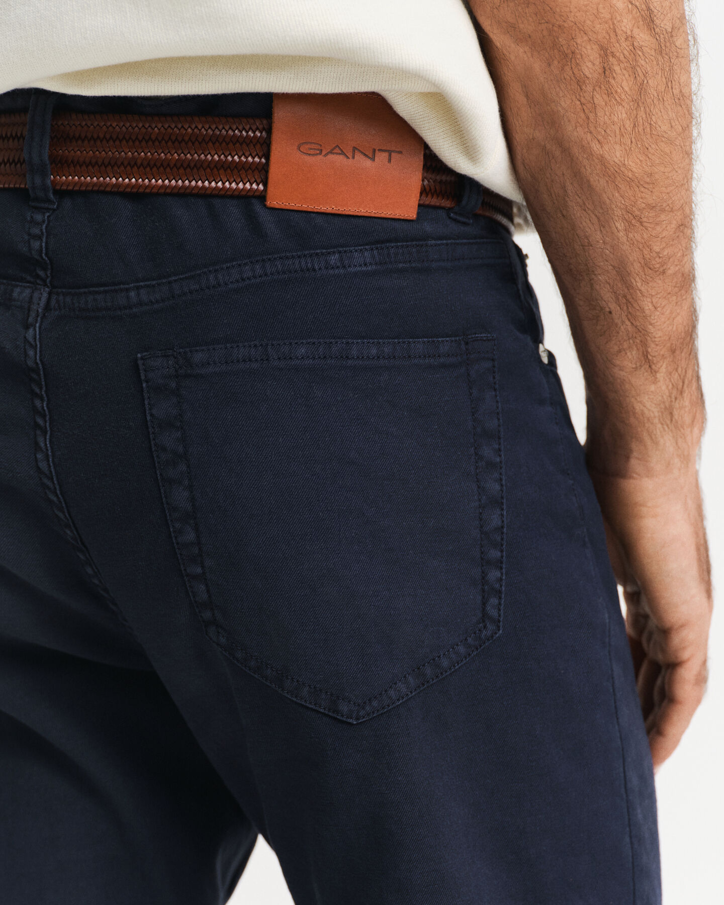 Regular Fit Cotton Linen Jeans