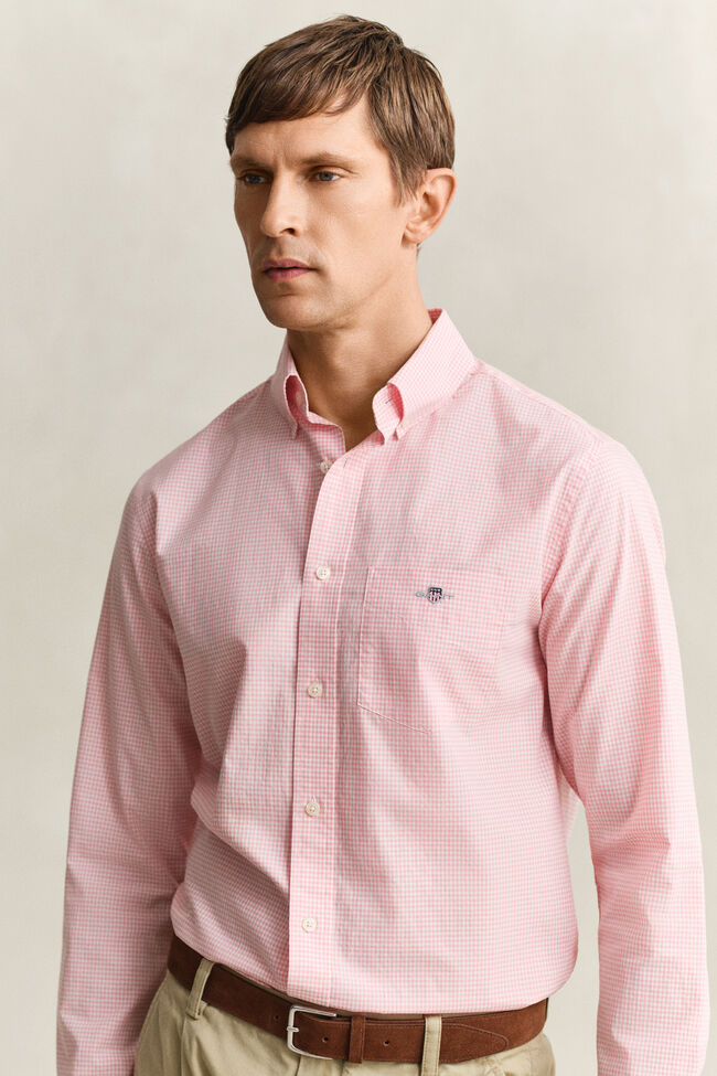 Gingham Classic Poplin Shirt