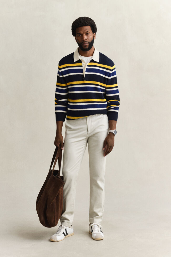 Slim Fit Smart Chinos