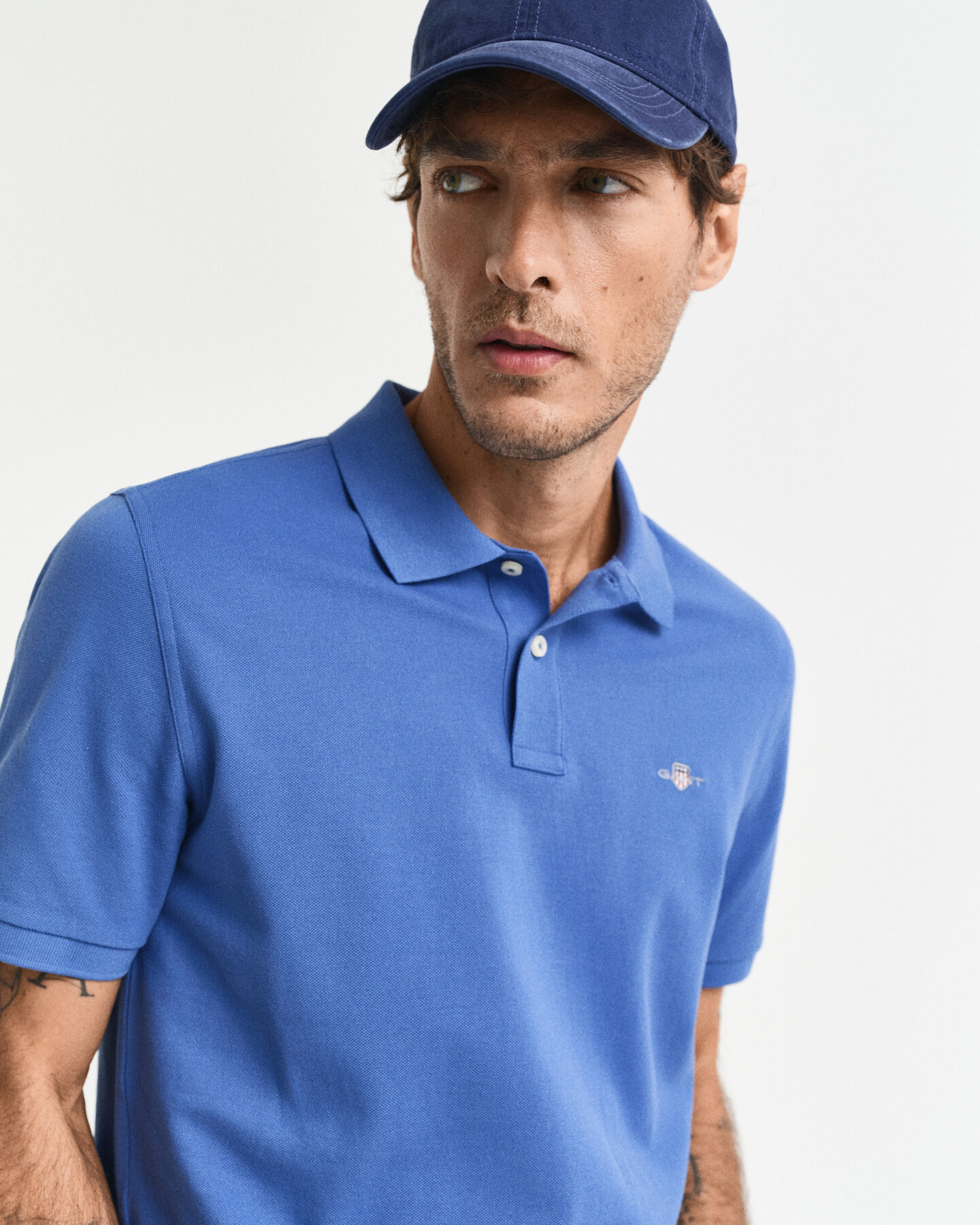 Regular Fit Shield Piqué Polo Shirt