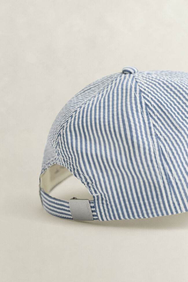 Seersucker Cap