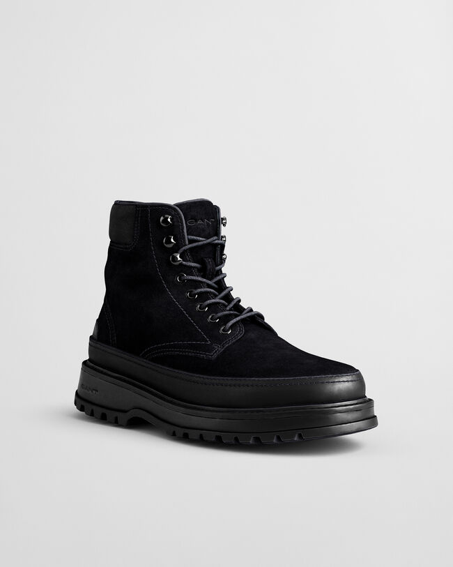 Clafton Suede Lace-Up Boots