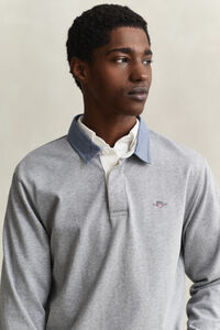 Chambray Collar Heavy Rugger