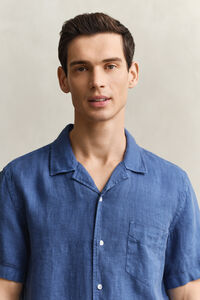 Short Sleeve Linen Shirt
