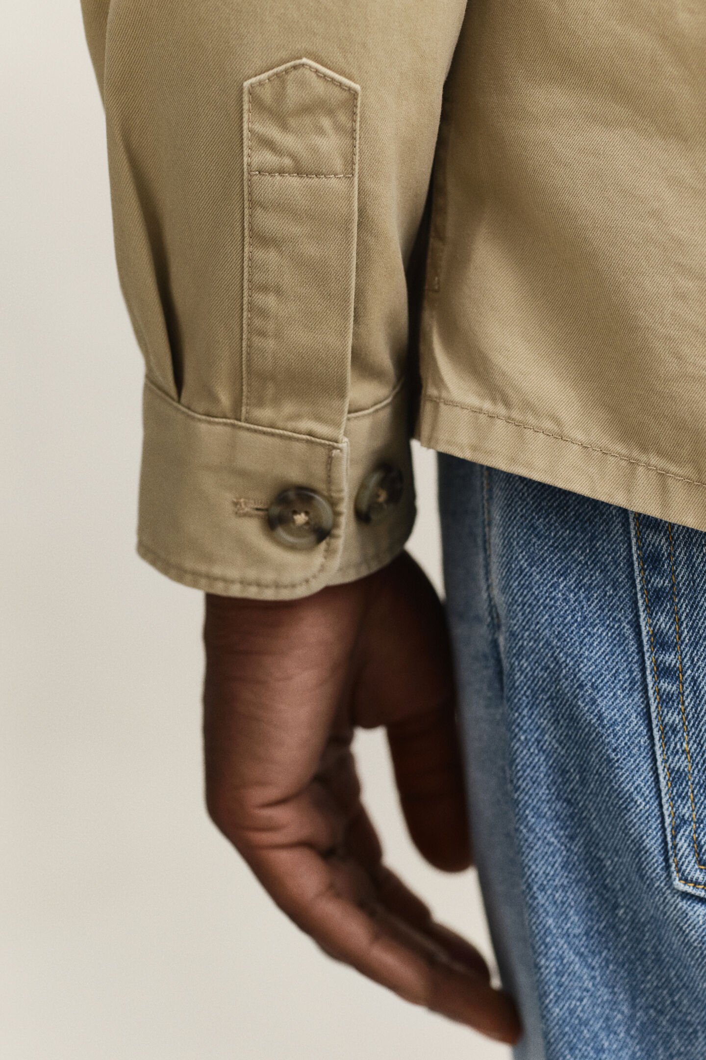 Cotton Twill Overshirt