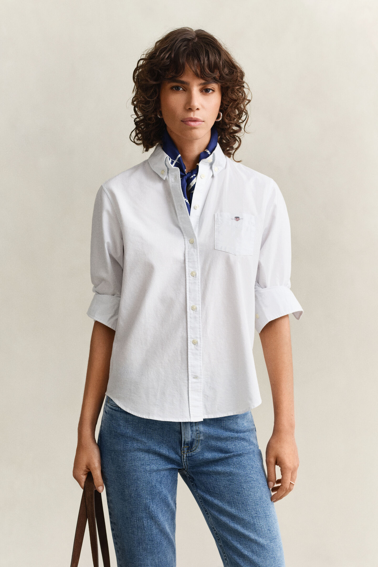 Regular Fit Classic Striped Oxford Shirt