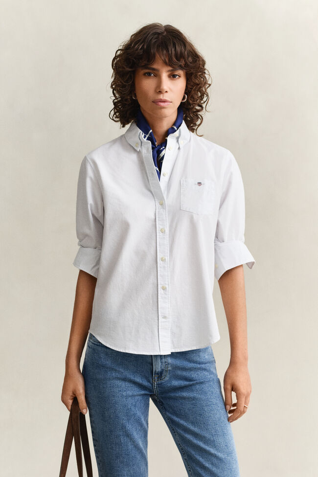 Regular Fit Classic Striped Oxford Shirt