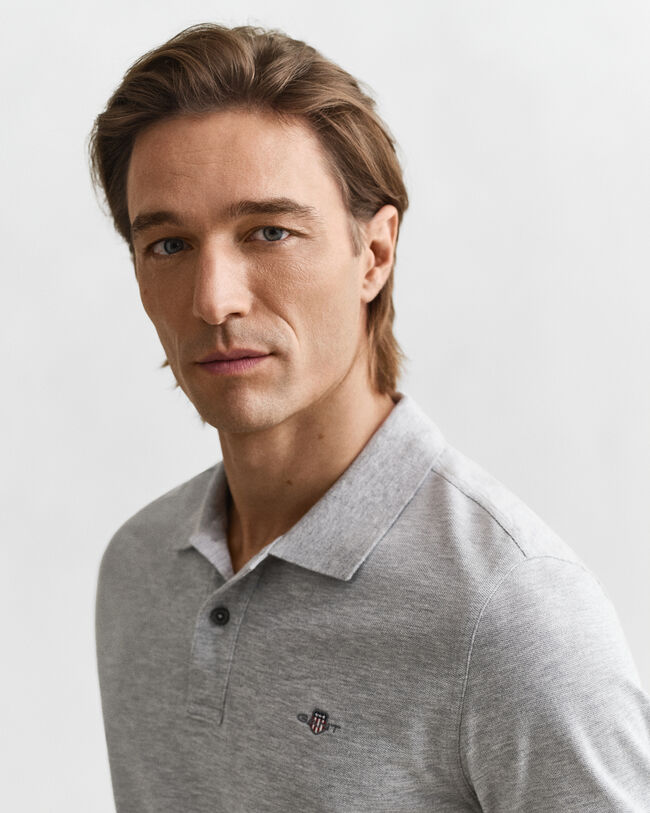 Regular Fit Shield Piqué Polo Shirt