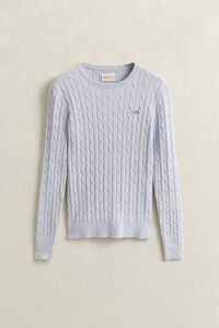 Cable Knit Crew Neck Sweater