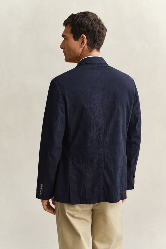 Seersucker Blazer