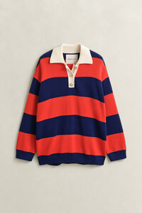Striped Cotton Rugger