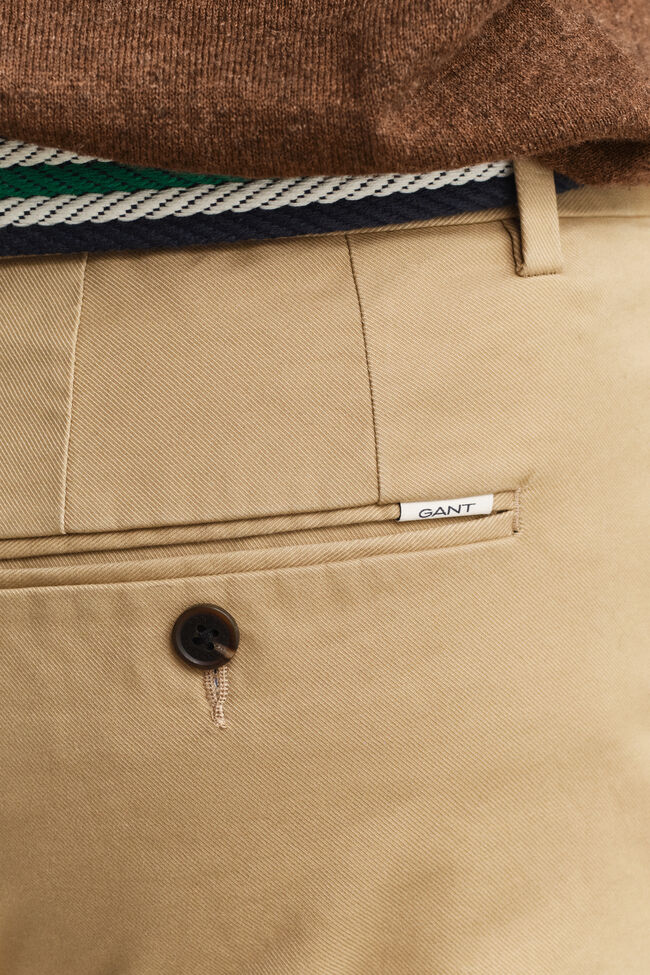Slim Fit Smart Chinos