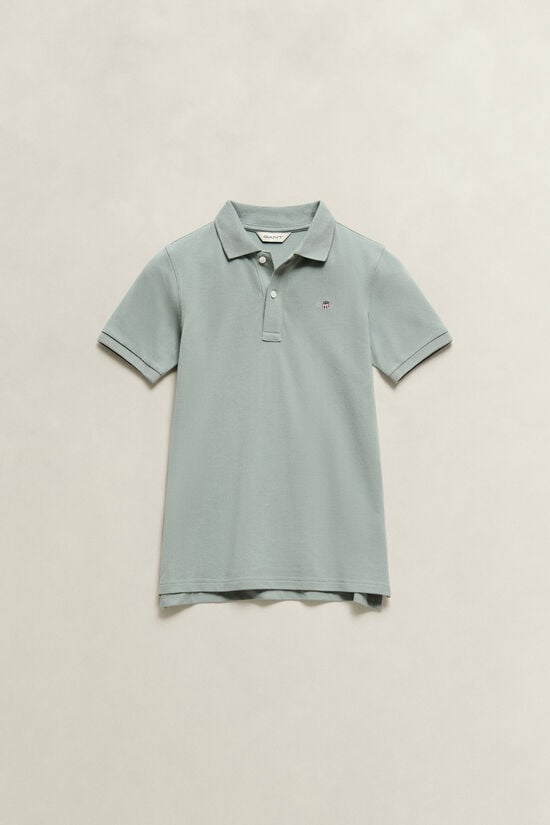 Kids Shield Piqu&eacute; Polo Shirt