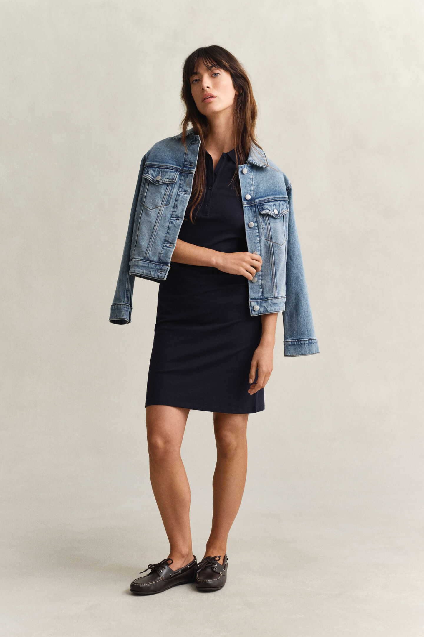 Shield Piqu&eacute; Polo Dress