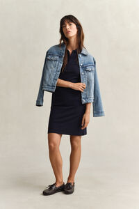 Shield Piqu&eacute; Polo Dress