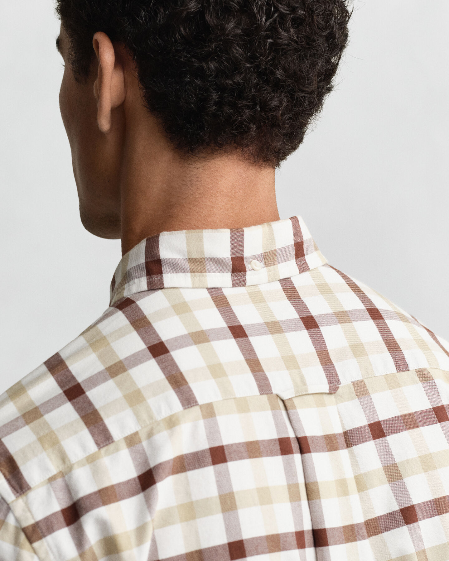 Regular Fit Checked Oxford Shirt