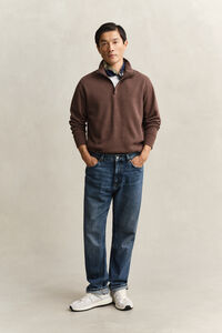 Sacker Rib Half-Zip Sweatshirt