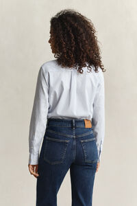 Regular Fit Classic Striped Poplin Shirt