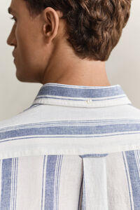Striped Linen Blend Shirt