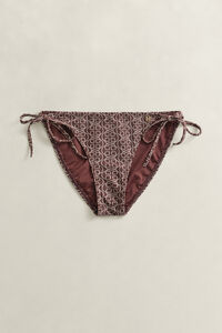 Printed Side Tie Bikini Bottoms