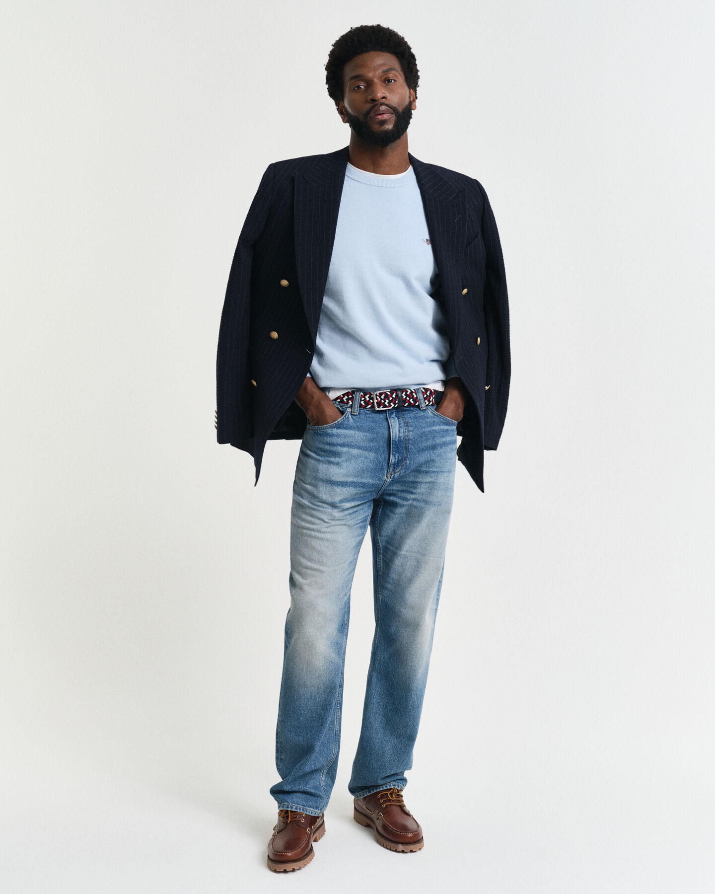 Classic Cotton Crew Neck Sweater