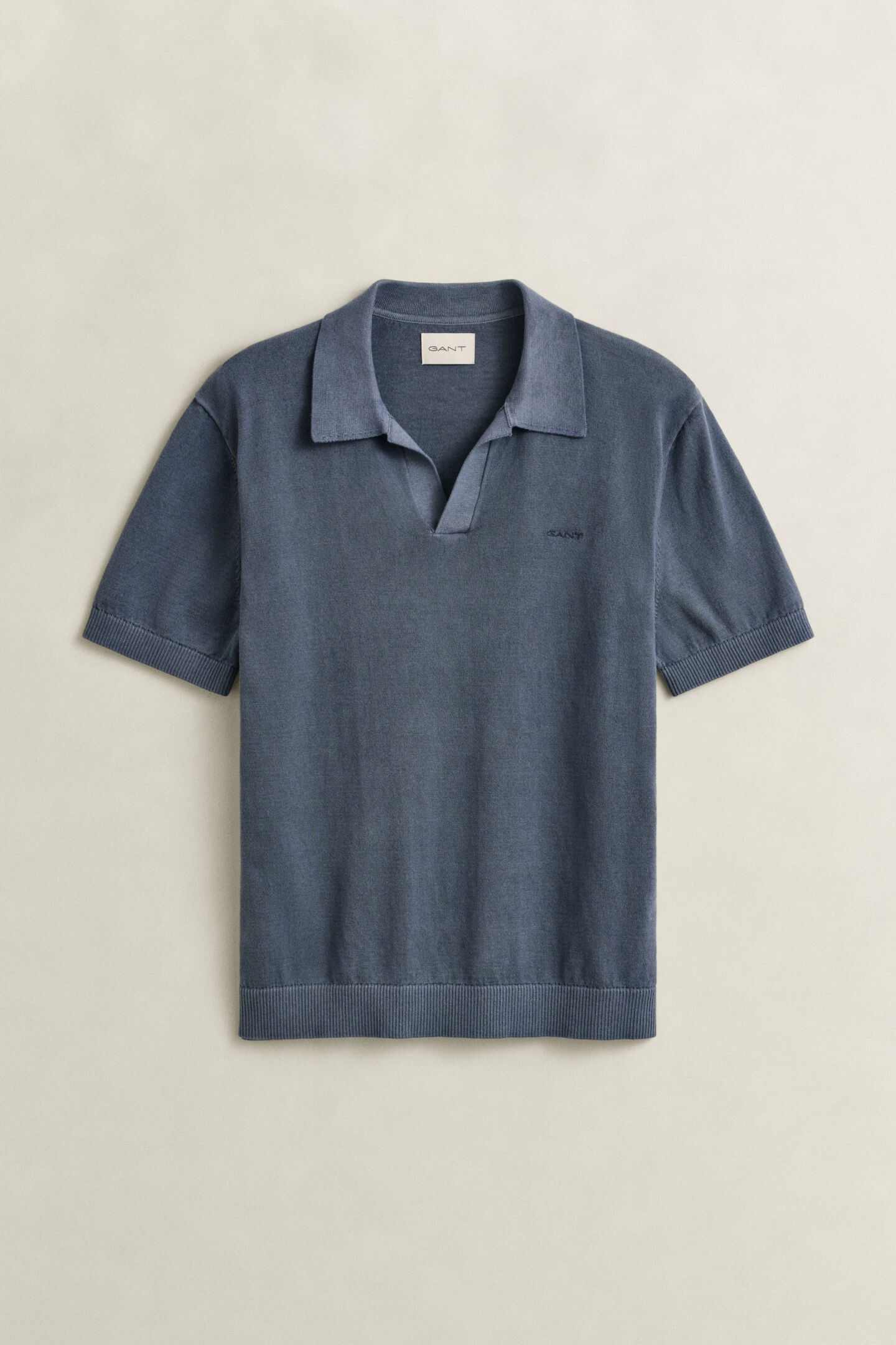 Sunfaded Polo Sweater