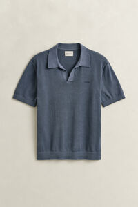 Sunfaded Polo Sweater