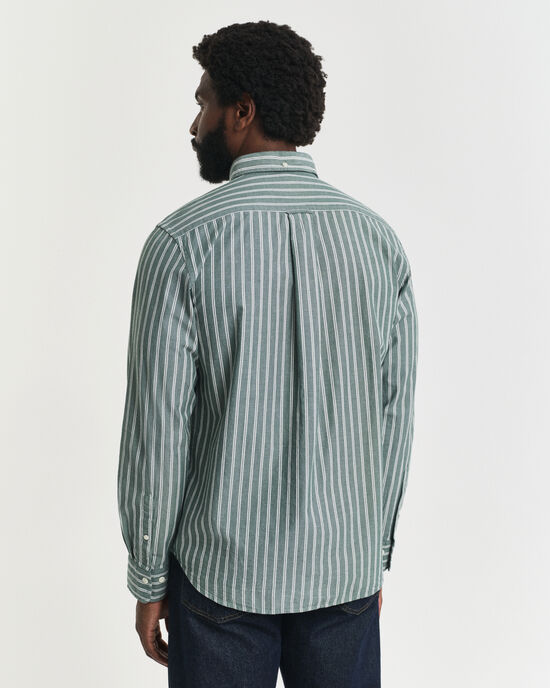 Regular Fit Striped Archive Poplin Shirt