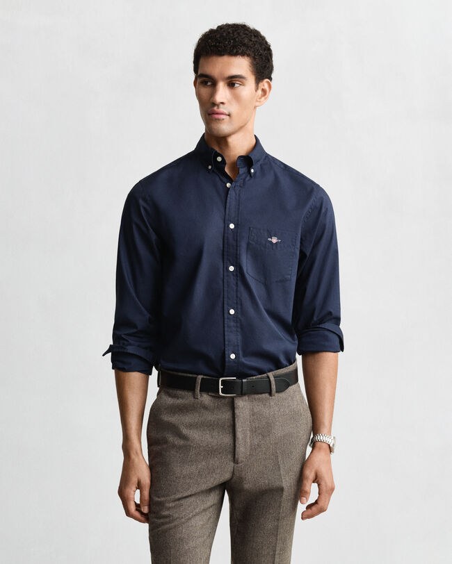 Regular Fit Classic Poplin Shirt