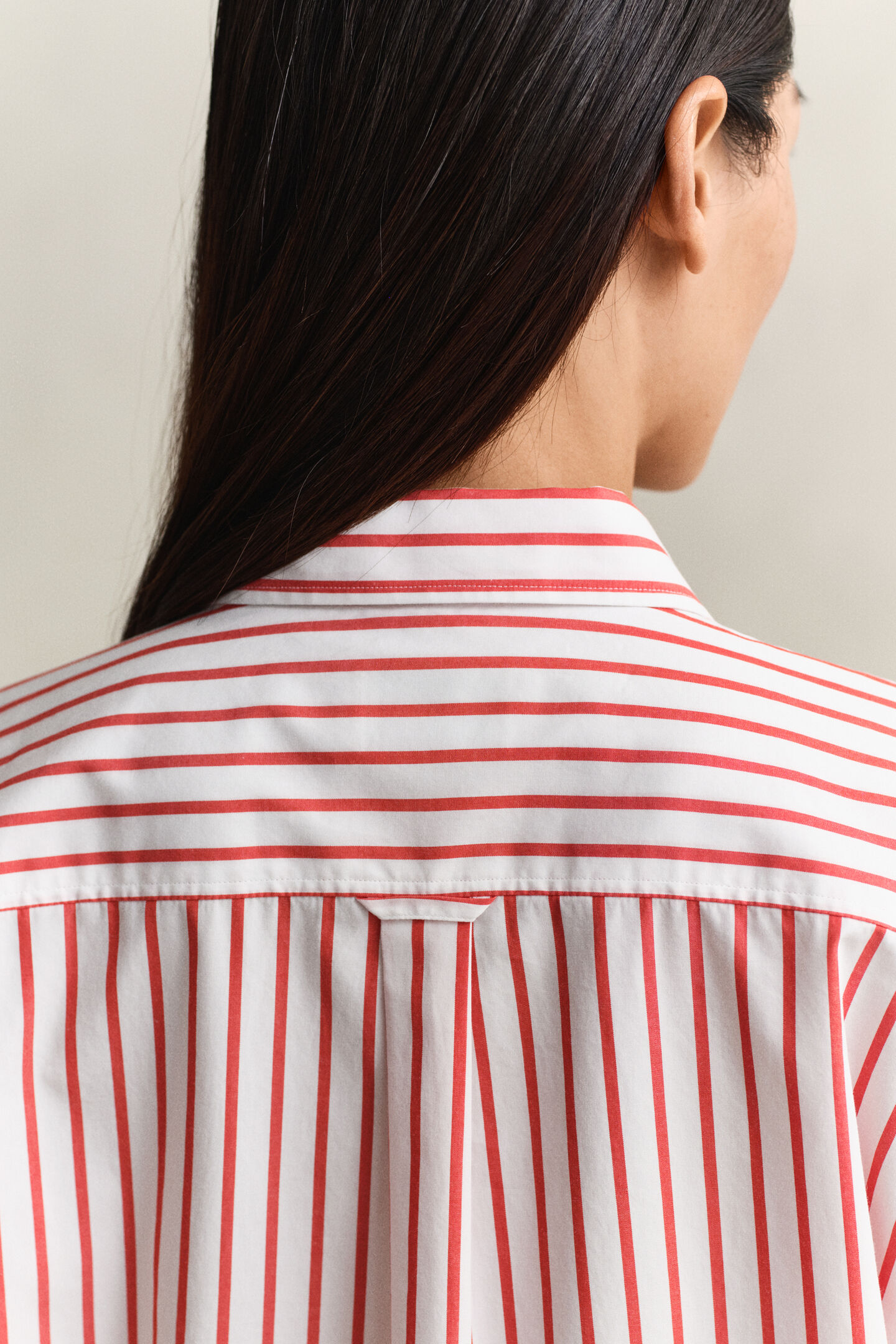 Relaxed Fit Classic Striped Poplin Shirt