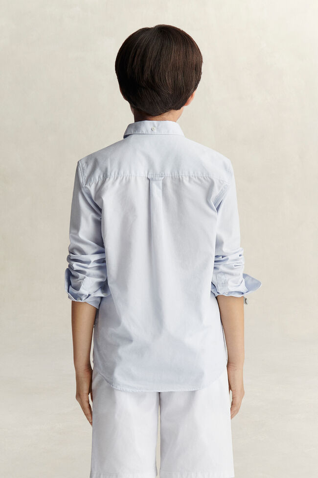 Teen Boys Shield Poplin Shirt