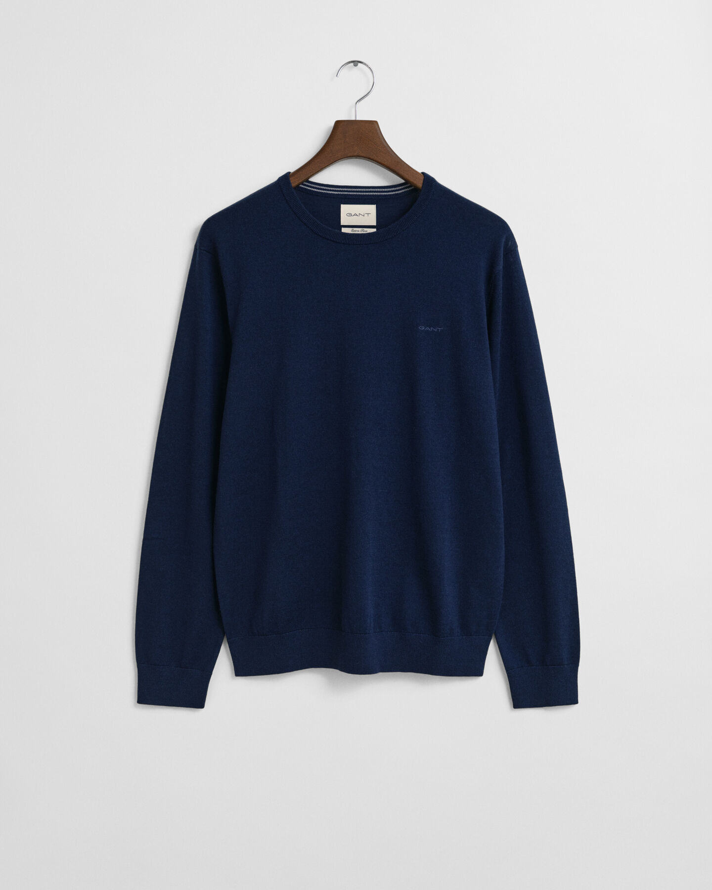 Extra Fine Merino Wool Crew Neck Sweater