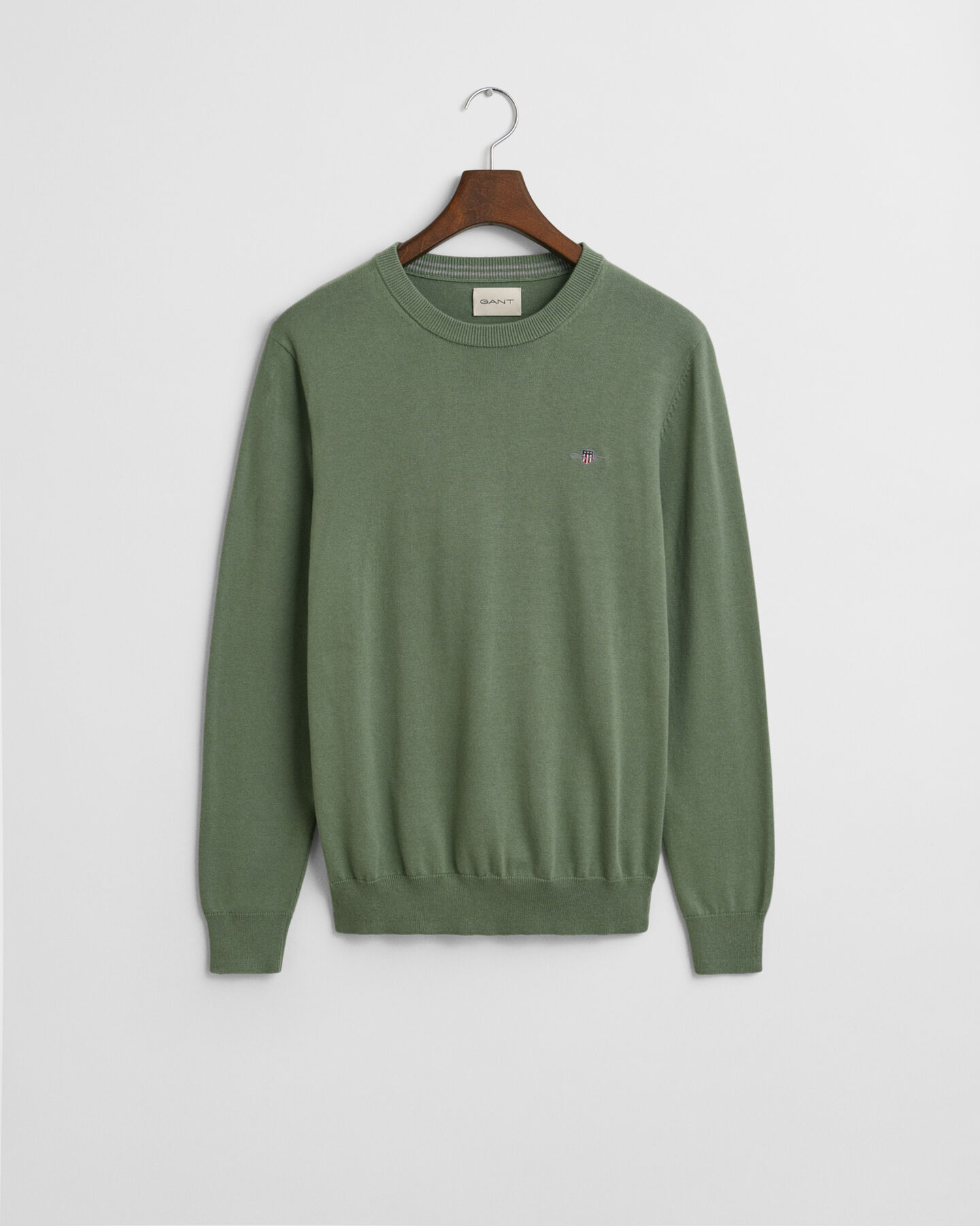 Classic Cotton Crew Neck Sweater