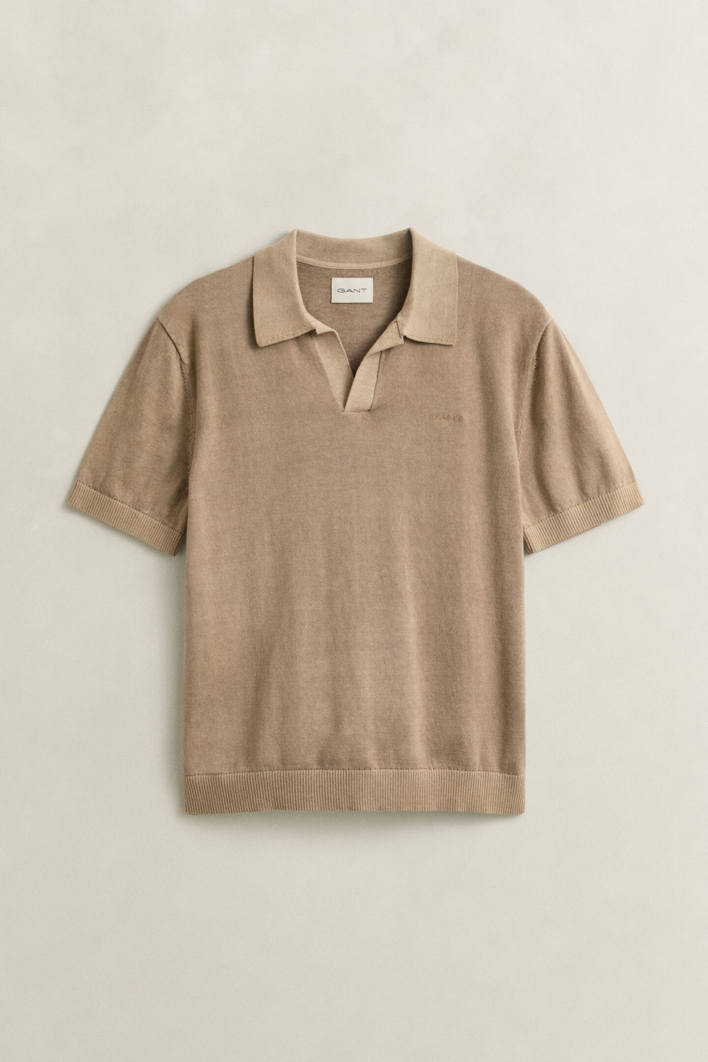 Sunfaded Polo Sweater