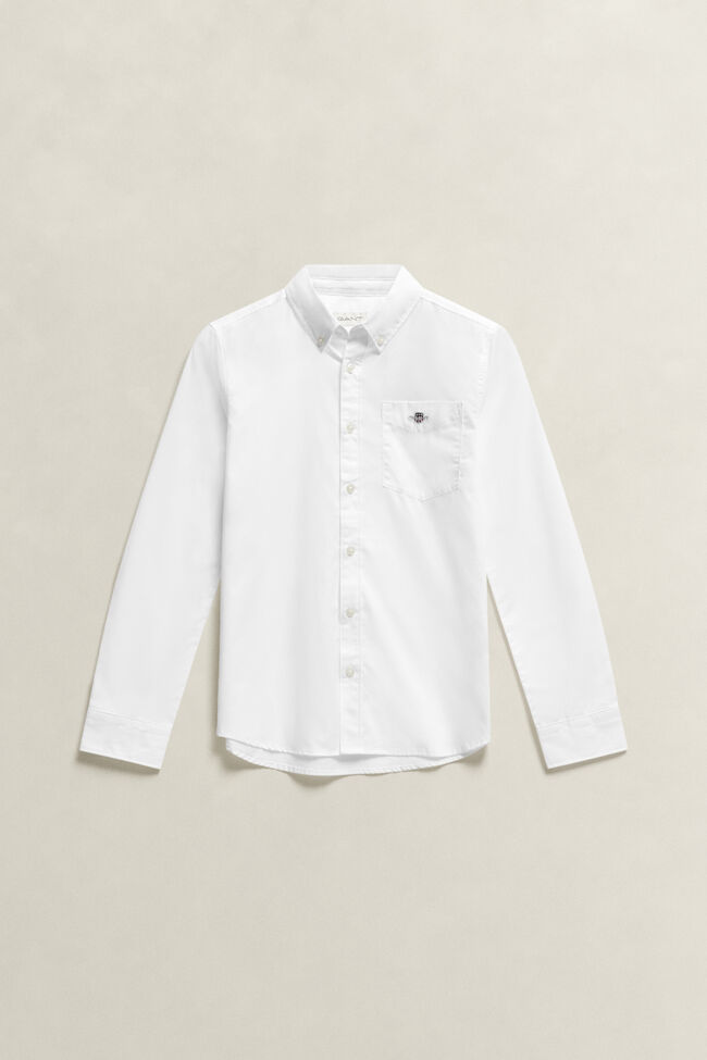 Teen Boys Shield Poplin Shirt