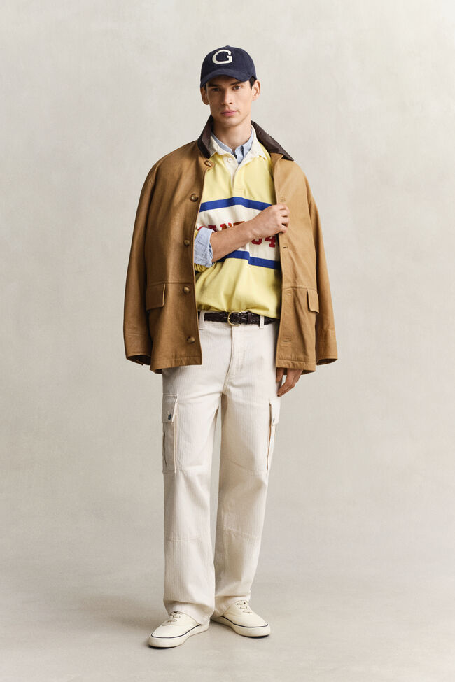 Herringbone Cargo Pants