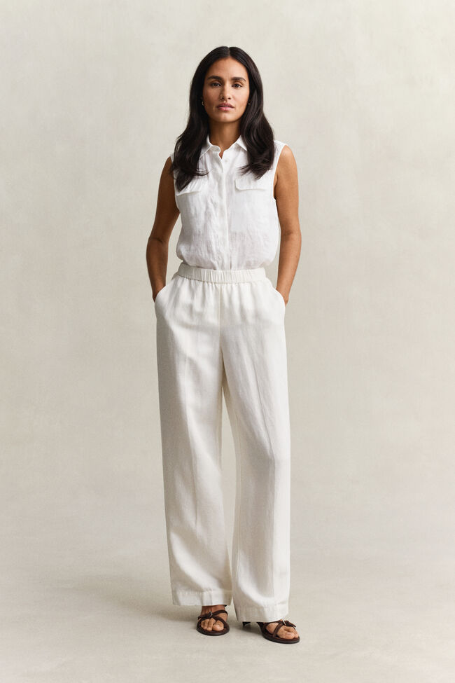Linen Blend Pants