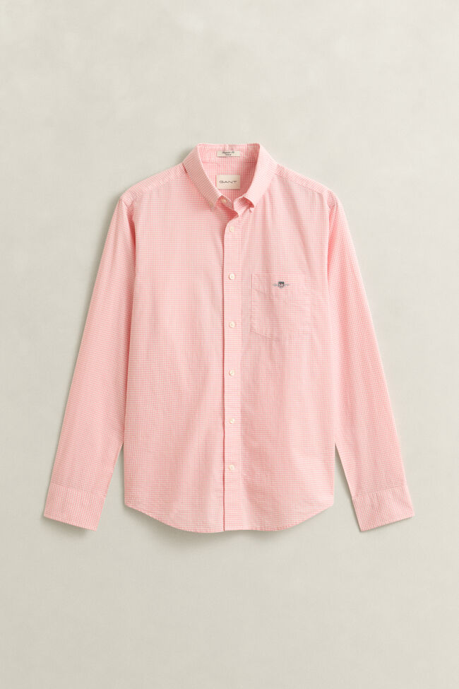 Gingham Classic Poplin Shirt