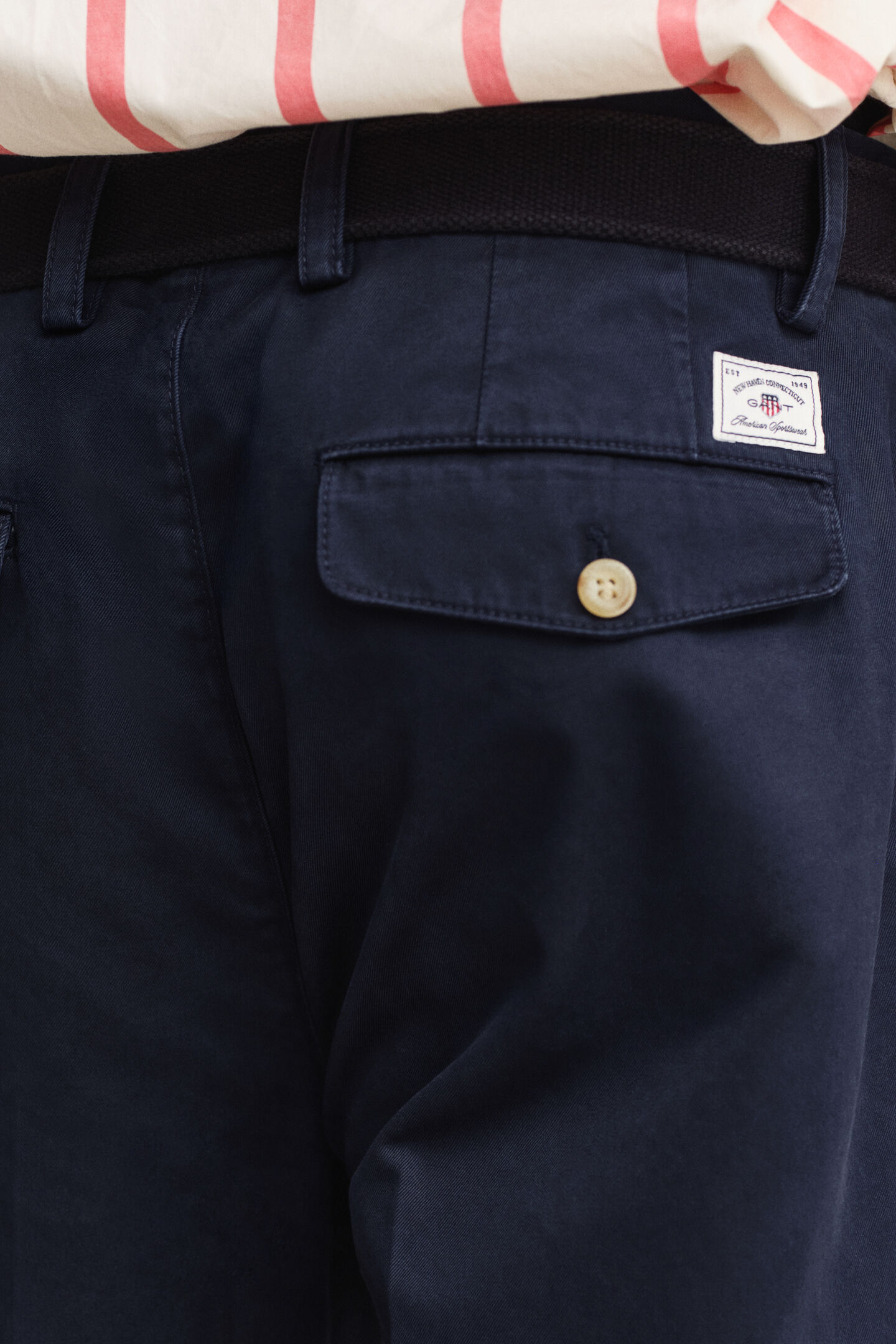 Regular Fit Cotton Twill Chinos