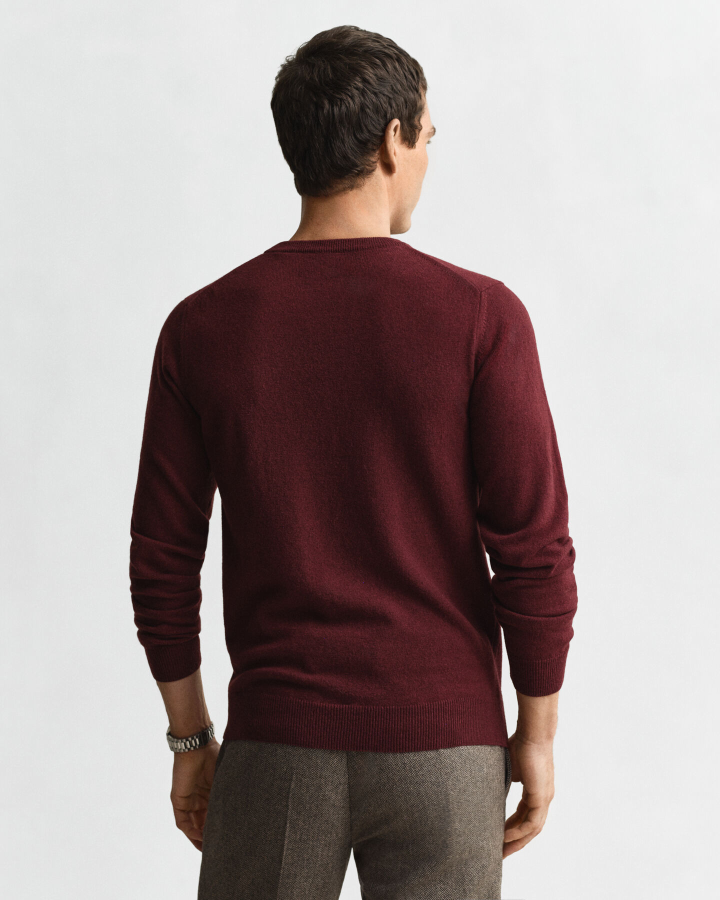 Superfine Lambswool Crew Neck Sweater