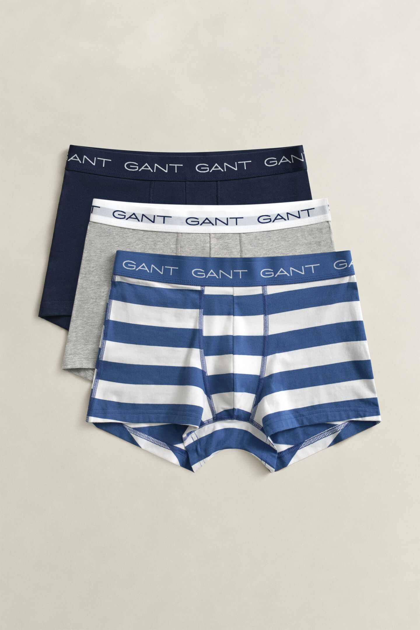3-Pack Striped Trunks